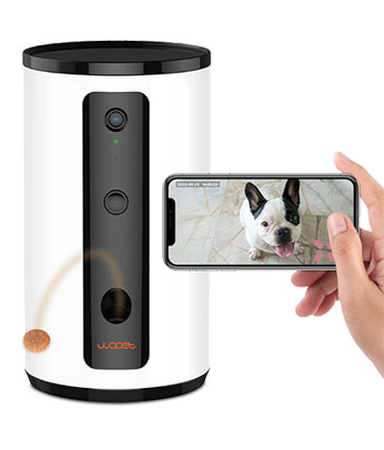 wopet dog treat camera