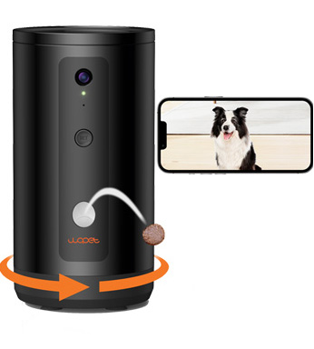 wopet dog treat camera