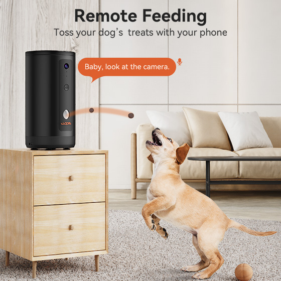 WOpet Guardian Dog Treat Camera Pet Camera with Treats (New Version)