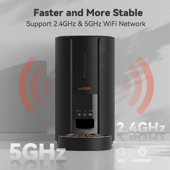 WOpet Castle WiFi Pet Feeder Automatic Cat Feeder with App Control
