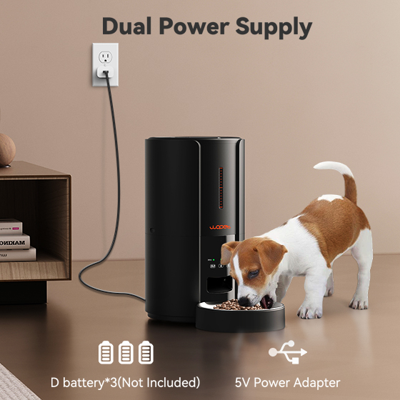 WOpet Castle WiFi Pet Feeder Automatic Cat Feeder with App Control