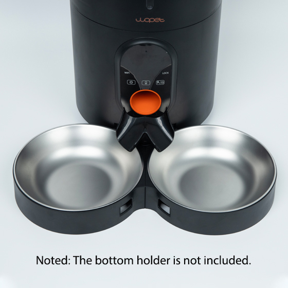 WOpet Automatic Pet Feeder Stainless Steel Food Bowl
