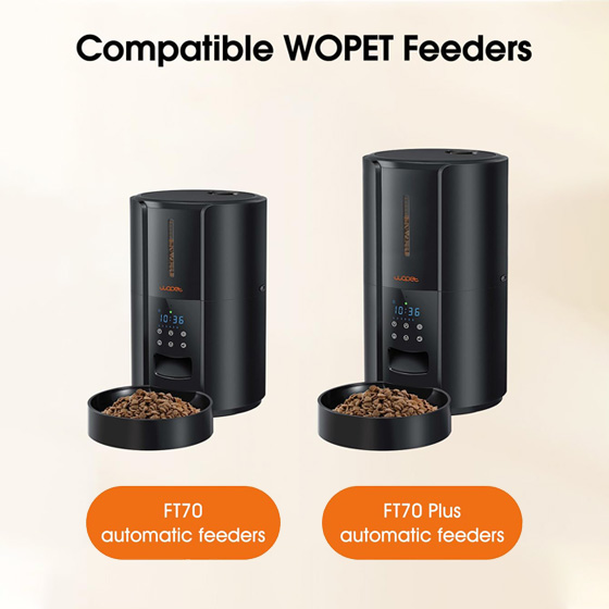 WOpet 4 Pack Pet Food Desiccant Bag for Automatic Cat Feeder