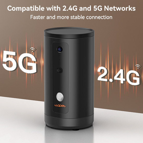 WOpet Guardian Dog Treat Camera Pet Camera with Treats (New Version)