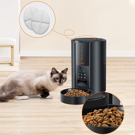 WOpet 4 Pack Pet Food Desiccant Bag for Automatic Cat Feeder